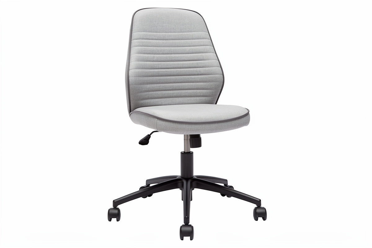 Ergonomische Bureau Stoel met Verstelbare Hoogte in Lichtgrijs
