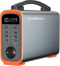 JustNow Draagbare Power Station 240W/240Wh, LiFePo4 Batterij Mobiele Stroomopslag met AC/DC/USB/PD 60W Uitgang, Zonne-energie Generator voor Camping, Outdoor, Campers (GT240)(GT240)