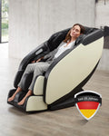 Massagestoel WELCON Prestige II - 5-sterren premium massagestoel met Zero Gravity, warmtefunctie en 6 automatische programma's