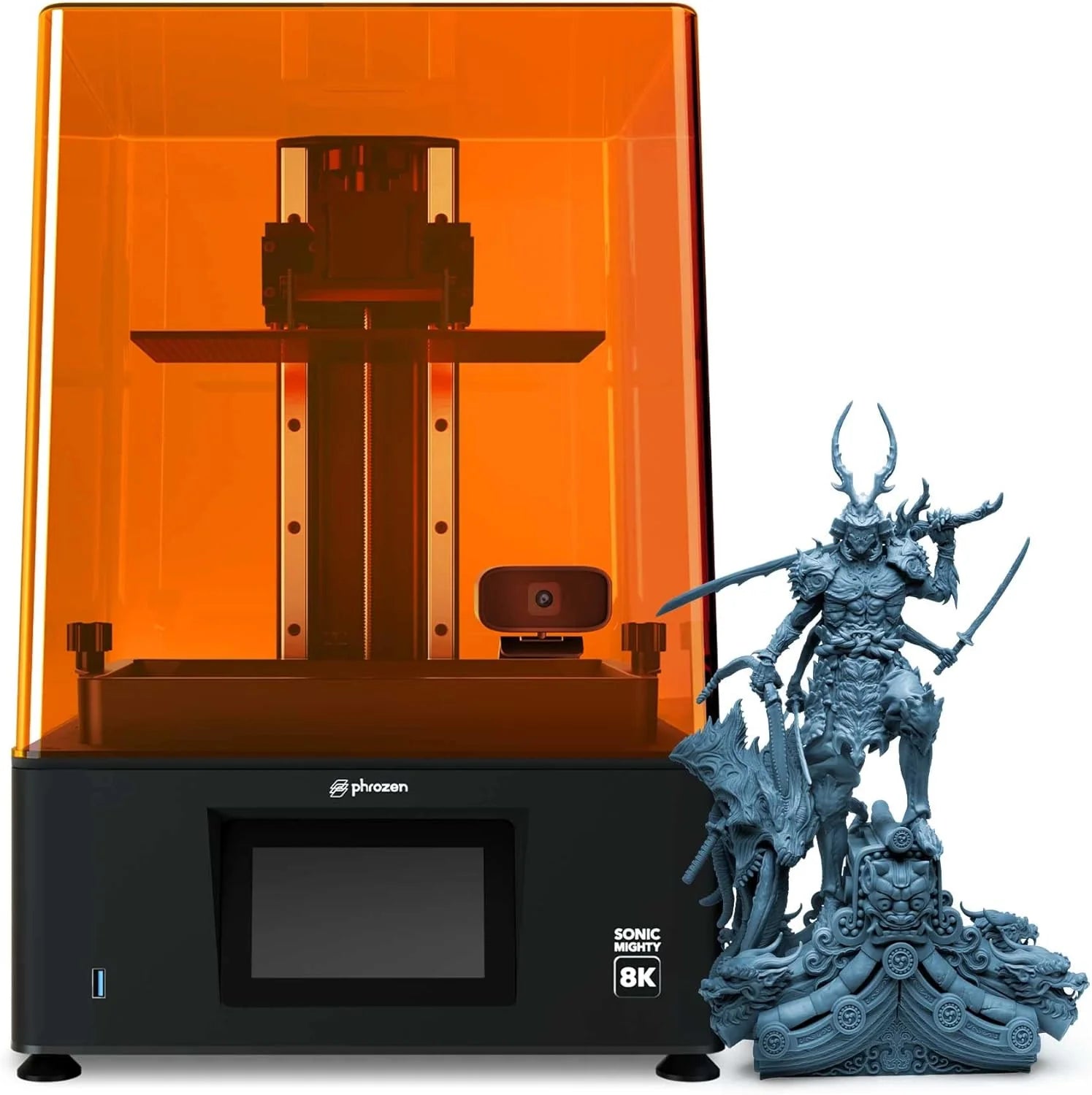 Phrozen Sonic Mini 8K S Resin 3D-printer | Desktophars 3D Printer klein met 7.1-inch 8K monochrome LCD | beginnersvriendelijke harsprinter, hoge resolutie | afdrukformaat 16.5 x 7.2 x 17 cm(Sonic Mighty 8K)