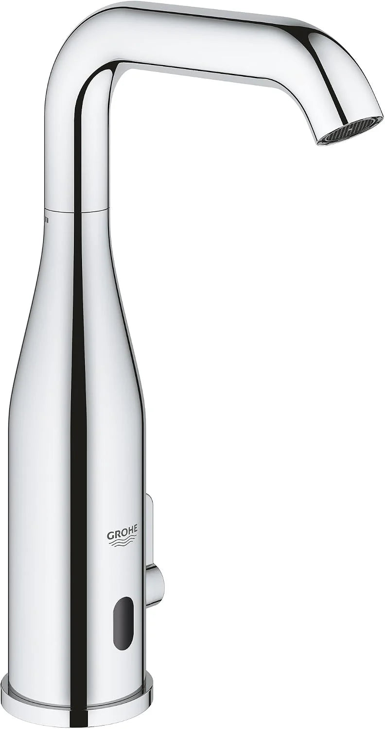 GROHE Essence E Infrarood elektronische wastafelmengkraan met menging en instelbare temperatuurbegrenzer M-size , 36445000(230 V/Zonder mengsel)