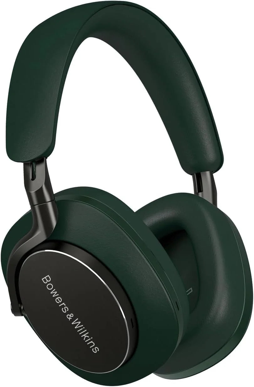 Bowers  Wilkins Px8 Draadloze Over-Ear Hoofdtelefoon met Noise Cancelling, Bluetooth 5.0, Snelladen, 30 Uur Hi-Res Afspelen en Ingebouwde Microfoon - Royal Burgundy(Groen)
